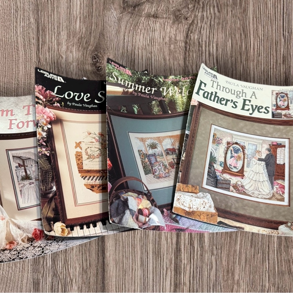 Paula Vaughan Cross-Stitch Pattern Collection